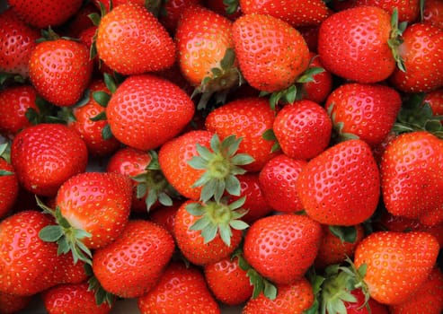 Fresh strawberry background