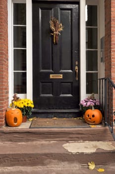Halloween in New England, Boston, Massachusetts, USA