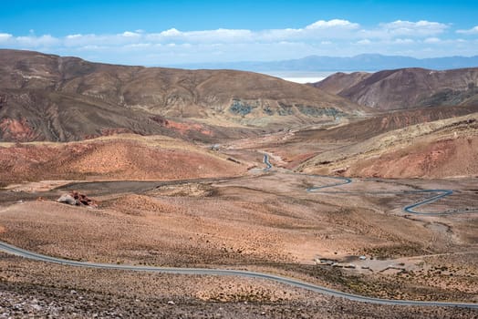 Northwest Argentina - Salinas Grandes Desert Landscape