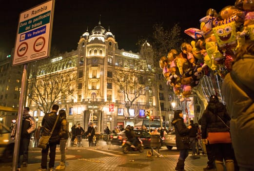 BARCELONA, SPAIN - JAN 6