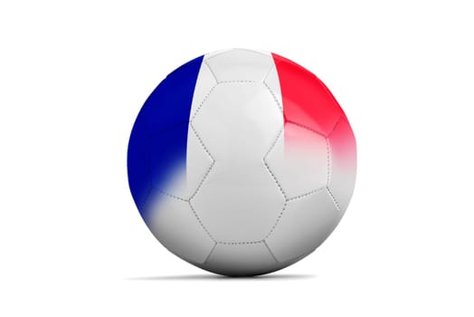 Soccer balls with team flags, Football Euro 2016. Group B, Wales- clipping path