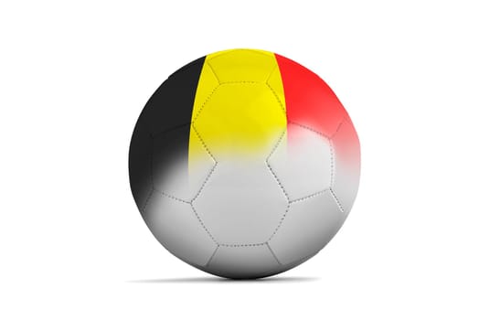 Soccer balls with team flags, Football Euro 2016. Group B, Wales- clipping path