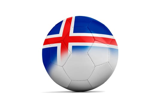 Soccer balls with team flags, Football Euro 2016. Group B, Wales- clipping path