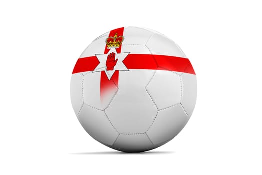 Soccer balls with team flags, Football Euro 2016. Group B, Wales- clipping path