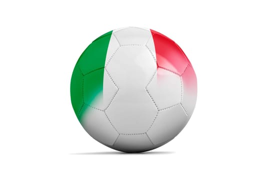 Soccer balls with team flags, Football Euro 2016. Group B, Wales- clipping path