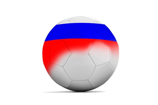 Soccer balls with team flags, Football Euro 2016. Group B, Wales- clipping path