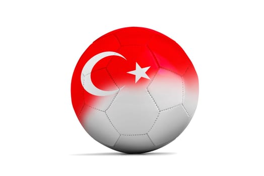 Soccer balls with team flags, Football Euro 2016. Group B, Wales- clipping path