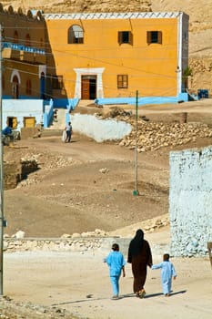 Egypt, Nile Valley, Luxor area, Thebes, Valley of the Nobles