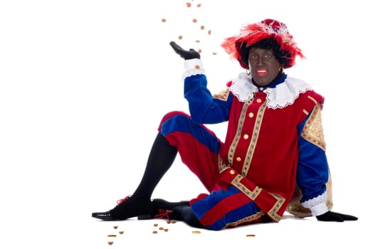 Zwarte Piet is a character, part of a  Dutch tradition called "Sinterklaas"", which is celebrated at December the fifth."