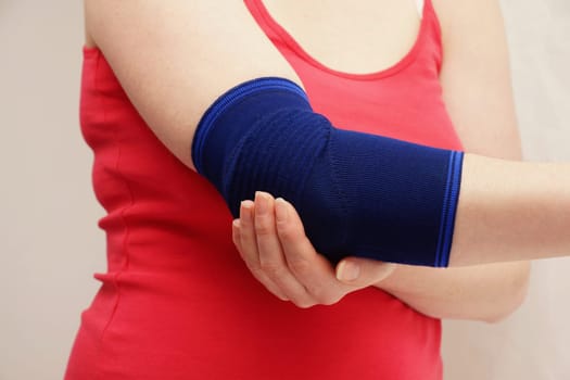 Woman's Hand and Bandage