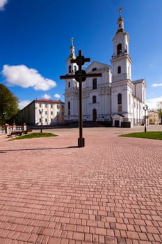 the church which is in the territory of the city of Vitebsk, Belarus