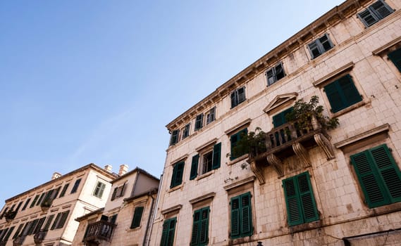 the ancient city of Kotor located in Montenegro