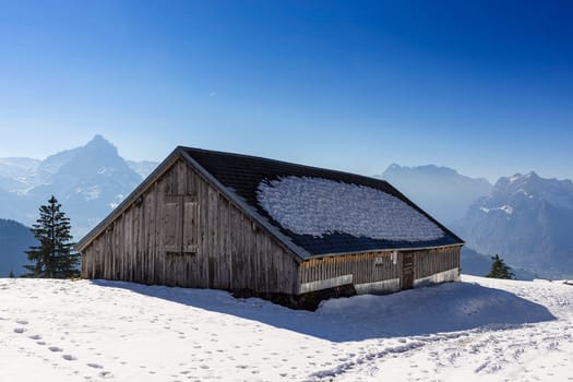 Alpine hut ob Amden