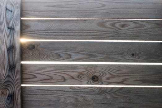 wood background with sunlight