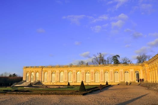 Versailles, the Grand Trianon in the park of the castle of Versailles