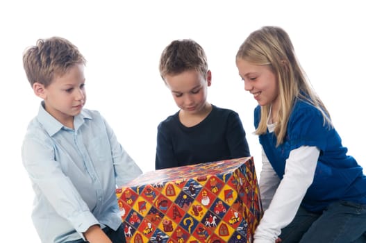 Celebrating Sinterklaas in the Netherlands also means getting presents.