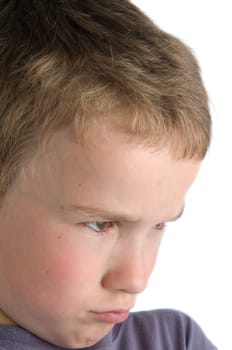 This boy is very angry...