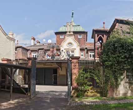 old Horse Stable in the grounds of the villa Meister, Frankfurt, Germany