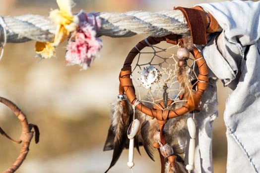 Dreamcatcher at Medicine Wheel National Historic Landmark in Wyoming