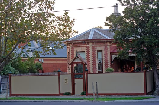 Home in a residential district of Melbourne
