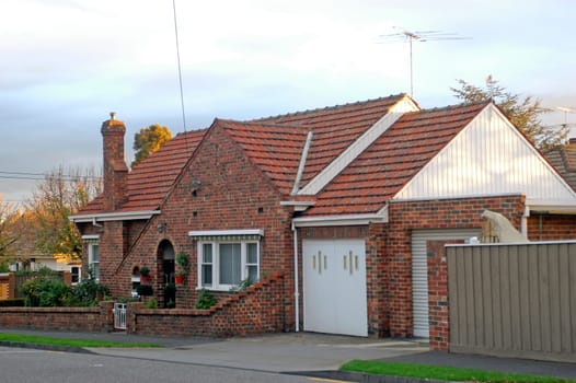 Home in a residential district of Melbourne