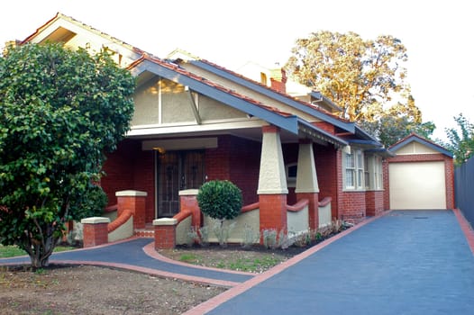 Home in a residential district of Melbourne