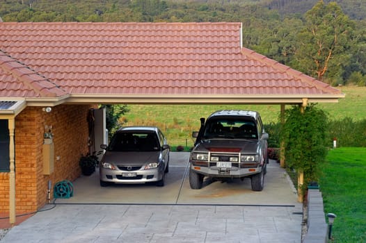 House in a residential district of Melbourne
