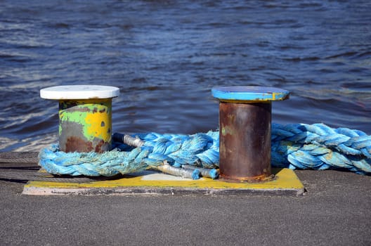 two bollards