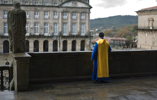 SANTIAGO DE COMPOSTELA CITY, SPAIN - DEC 22