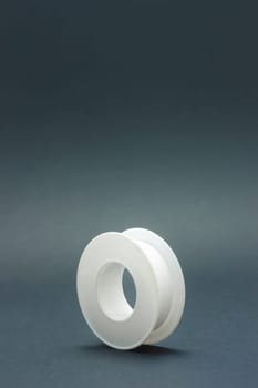 Thread seal tape isolated on white background