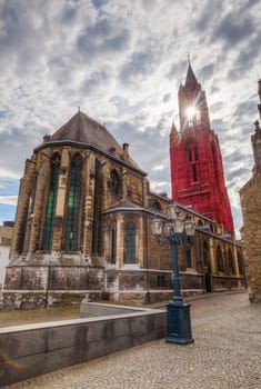 St. Johns church at Vrijthof Square in Maastricht, Netherlands