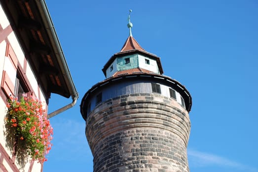 Nuremberg Castle Kaiserburg Wehrgang SinwellTower Deep WellSandstone Sandstone Rocks Fountain House Bavaria Germany Landmark Europe Nuernberg Bavaria Germany Europe Nurenberg Wiki