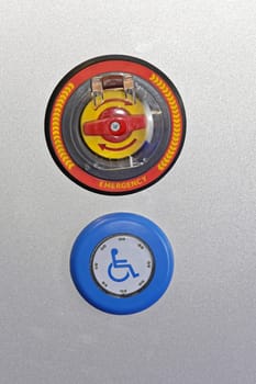 Handicap Activation Push Button With Emergency Stop