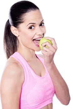 An apple a day, keeps the doctor away.