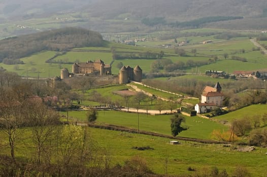 Berze-le-Chatel in Burgund,Frankreich - Berze-le-Chatel in Burgundy,France