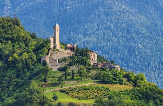 near Borgo Valsugana in Trentino,Castel Telvana - near Borgo Valsugana in Trentino,the Castel Telvana