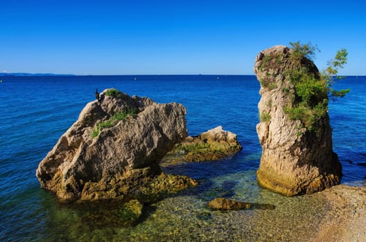 Miramare beach near Trieste - Miramare beach near Trieste,Italy