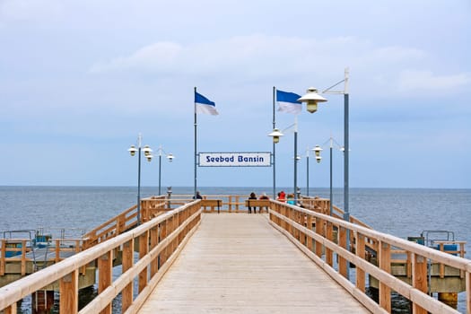 Bansin, Usedom, Germany - June 27, 2012