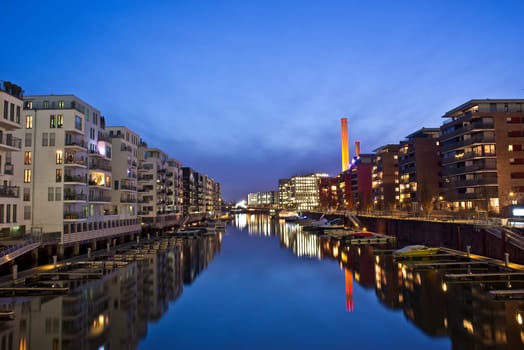 Frankfurt am Main at night
