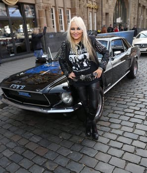 Doro Pesch presented her new video for the single Love is Gone To Hell at the Hard Rock Cafe Hamburg ,22.03.2016