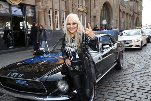 Doro Pesch presented her new video for the single Love is Gone To Hell at the Hard Rock Cafe Hamburg ,22.03.2016