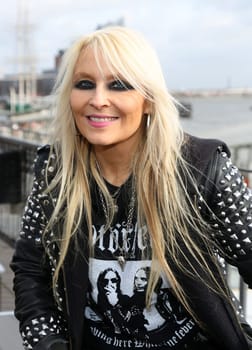 Doro Pesch presented her new video for the single Love is Gone To Hell at the Hard Rock Cafe Hamburg ,22.03.2016