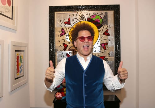 Romero Britto ,.15 jaehries Jubilaeum at Galerie Mensing Hamburg on 23.04.2016