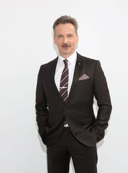 David C. Bunners .. ARD-Telenovela " Red Roses "" Photocall at the Briese Studio Hamburg on 18.04.2016"