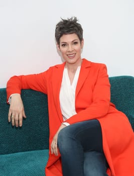 Cheryl Shepard . ARD-Telenovela " Red Roses "" Photocall at the Briese Studio Hamburg on 18.04.2016"