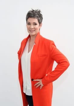 Cheryl Shepard . ARD-Telenovela " Red Roses "" Photocall at the Briese Studio Hamburg on 18.04.2016"