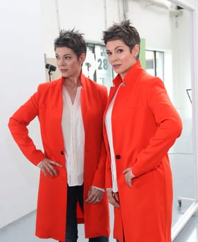 Cheryl Shepard . ARD-Telenovela " Red Roses "" Photocall at the Briese Studio Hamburg on 18.04.2016"