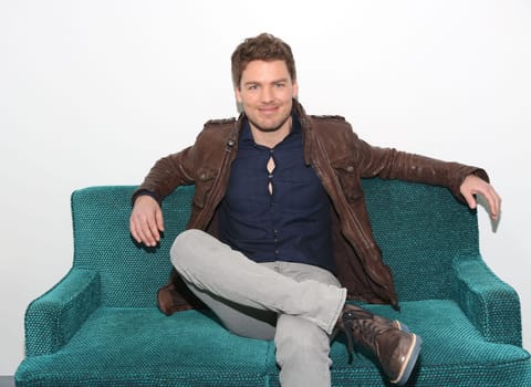 Constantin Luecke ,. ARD-Telenovela " Red Roses "" Photocall at the Briese Studio Hamburg on 18.04.2016"