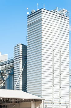 Storage facility cereals and production of bio gas  silos and drying towers