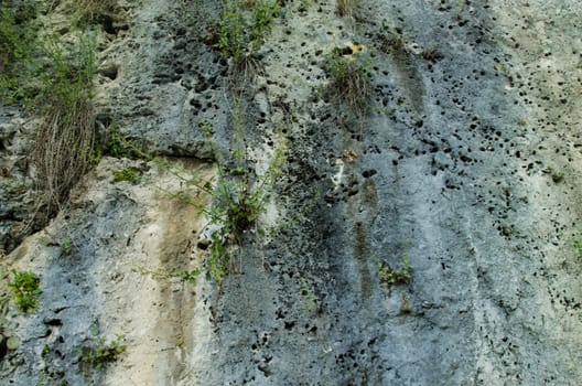 natural texture of stone on a rocky surface